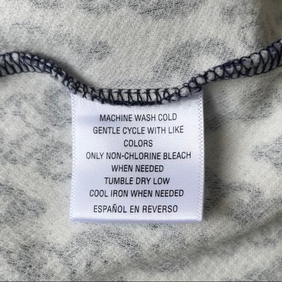 •Charter Club• Three-Quarter Sleeve Patterned Pullover Top - Size MP - Picture 7 of 8